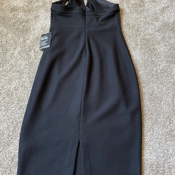 Black express dress size 2 , cross top - Picture 4 of 4